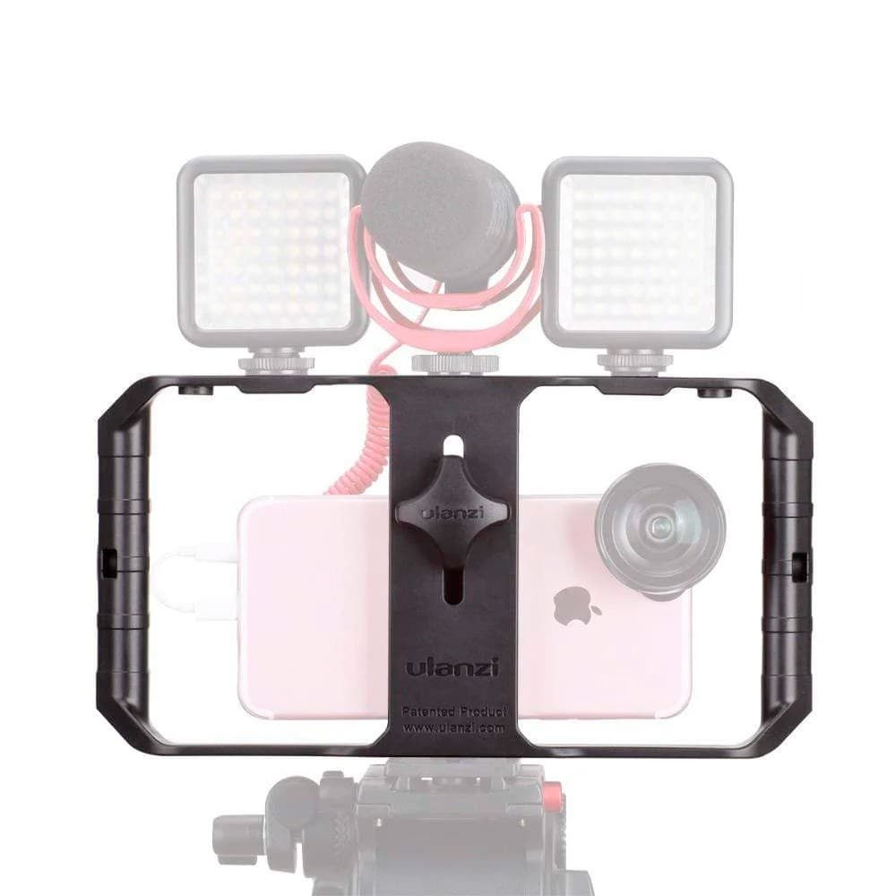 Suporte Gaiola Celular Ulanzi U-Rig Pro Foto Vídeo Preto