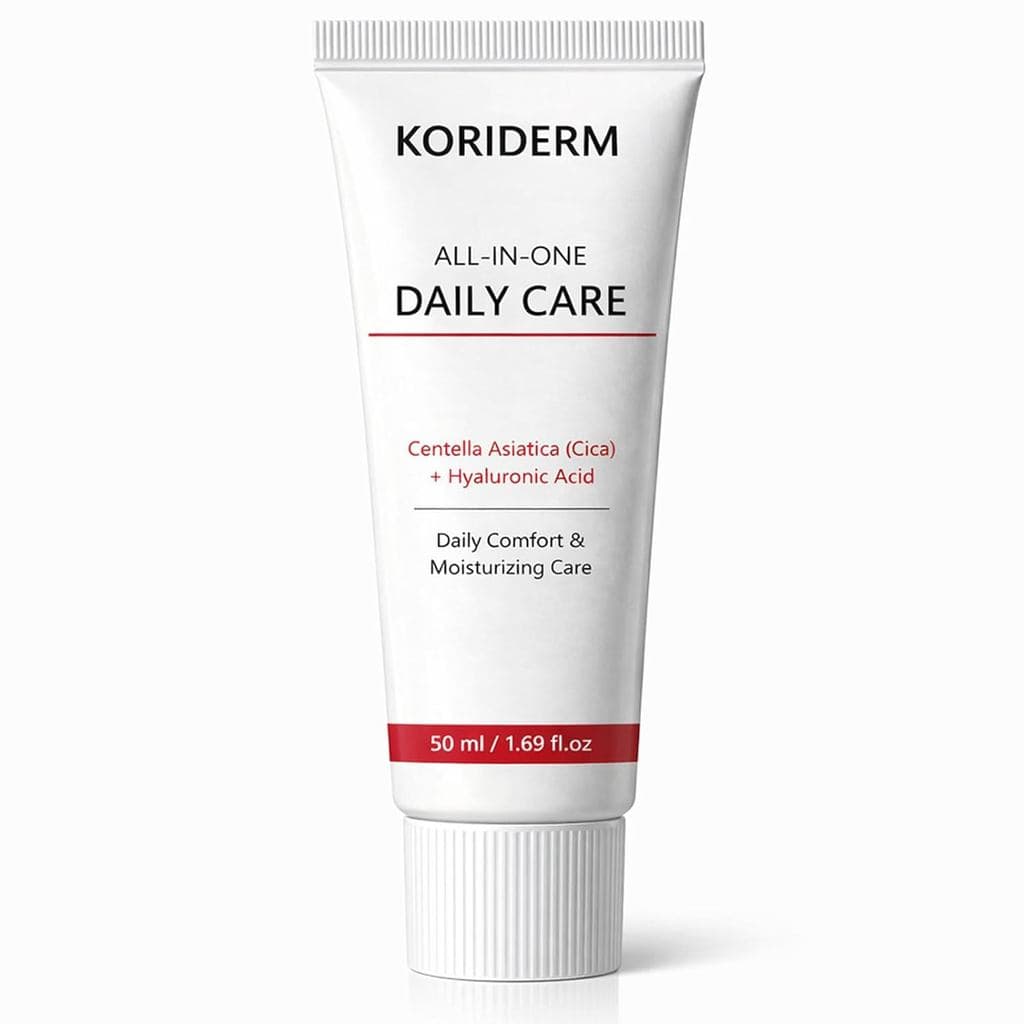 Creme Anti-Idade, Creme Hidratante Diário Multifuncional para o Rosto com Centella Asiática (Cica) e Ácido Hialurônico,
