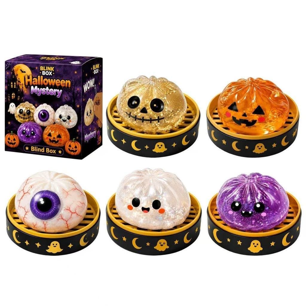 Novos Presentes de Halloween 2026: Brinquedo Squishy Brilhante Simulador de Vapor Com Vaporizador Para Alívio do Estress