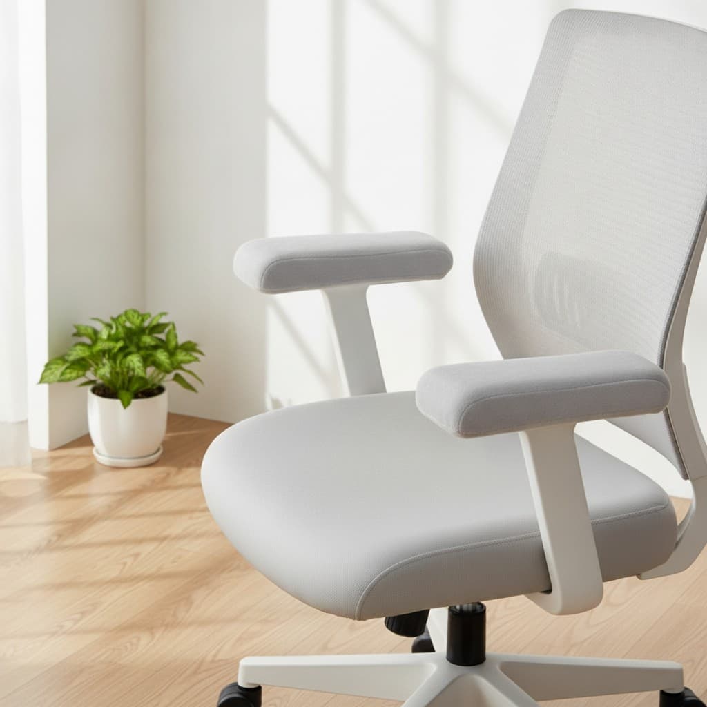Almofada De Apoio De Braço Para Cadeira Com Fixadores De Alça Contorno Ergonômico Confortável E Fina Trabalhadores De Es