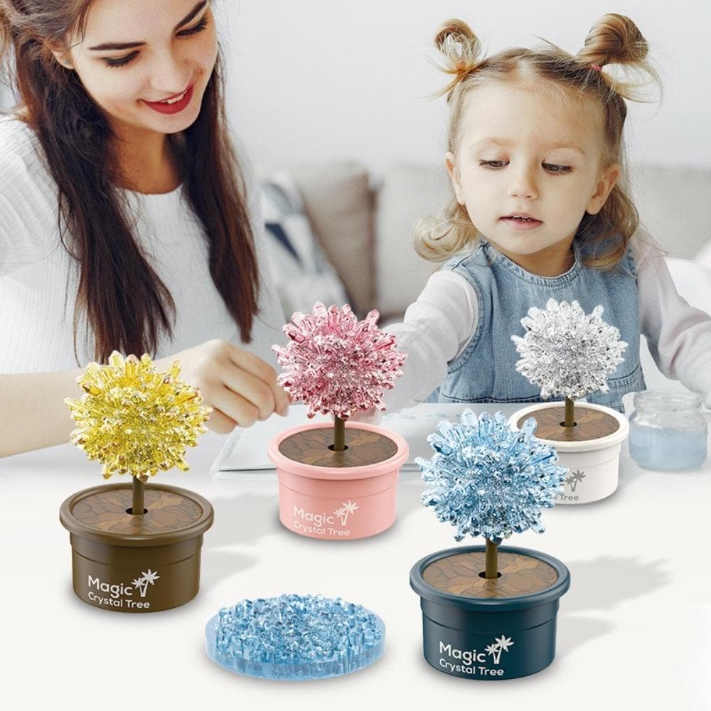 Kit De Cultivo De Árvores De Cristal , Bastões De Agitação , Cristais Coloridos , Brinquedo De Experimentos Cie