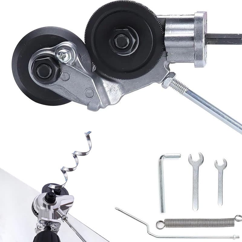 Adaptador Cortador Chapa Metálica Conector Para Parafusadeira Corte Folha Metal Alumínio