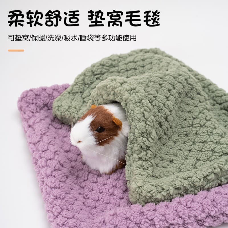 Cobaia ninho almofada Pet ouriço Hamster inverno almofada quente meu vizinho Totoro esquilo coelho ninho grosso flor ram