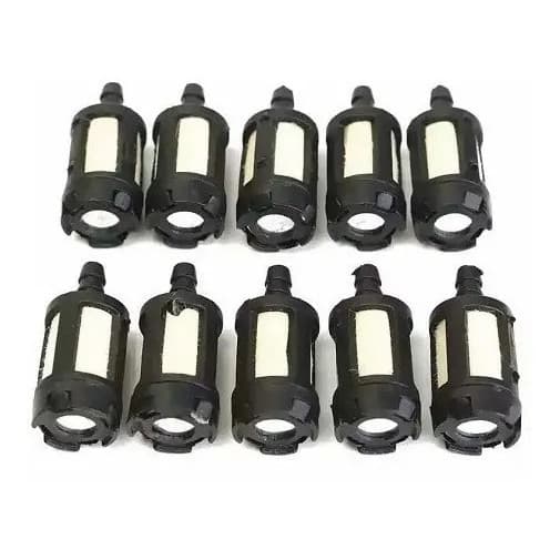 Kit 10 Filtro De Combustivel Para Todas Roçadeira A Gasolina