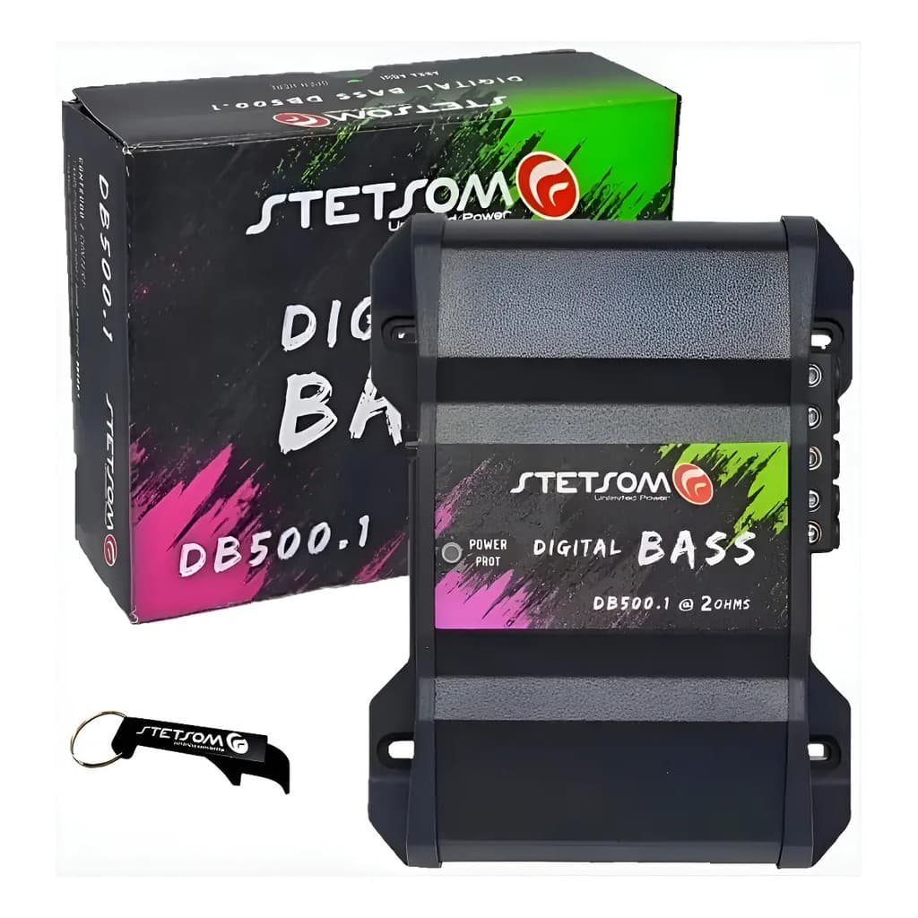 Módulo Amplificador Stetsom Digital Bass Db500 4 Ohms Mono