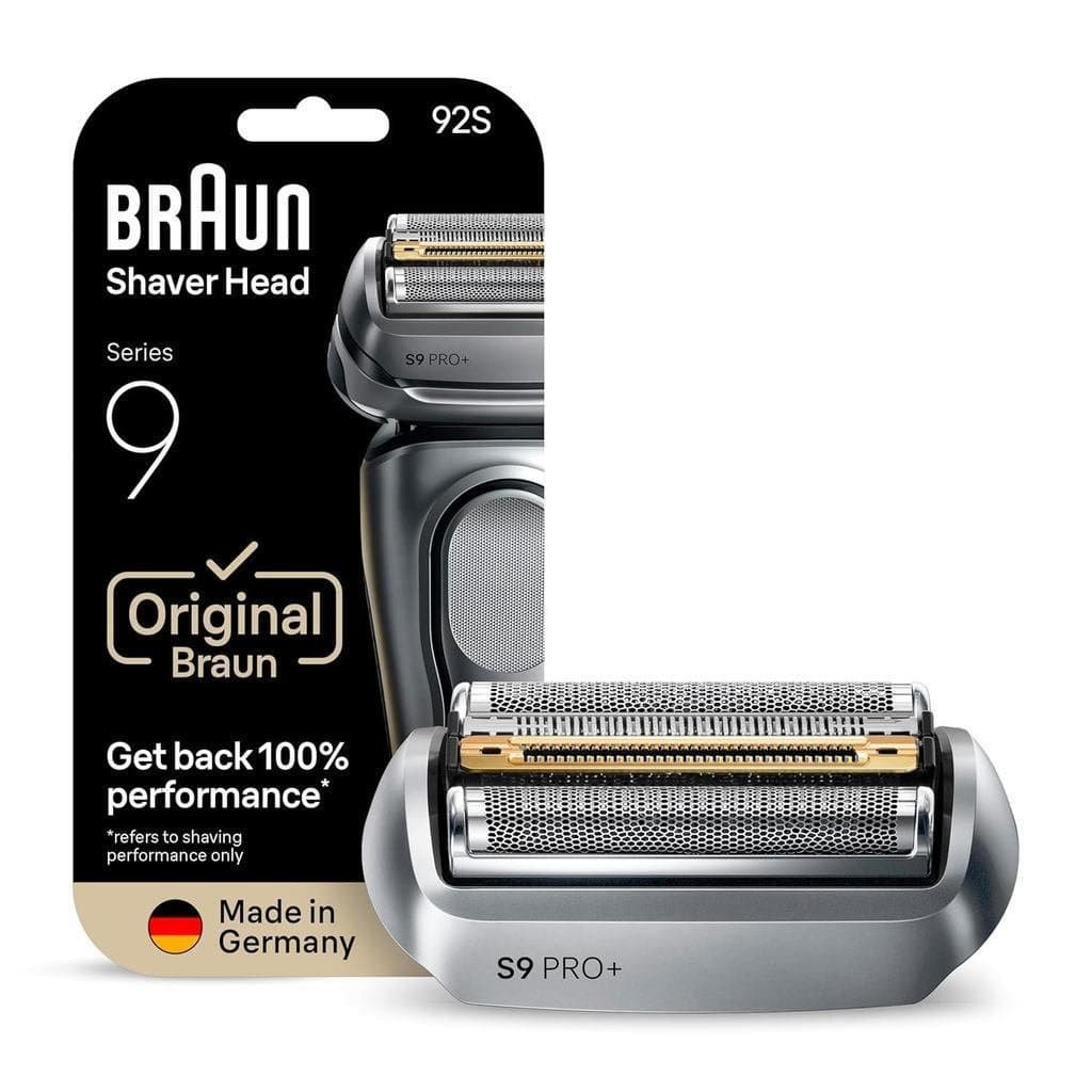Cabeça de Reposição Original para Barbeador Elétrico Masculino Series9, Prata 92S