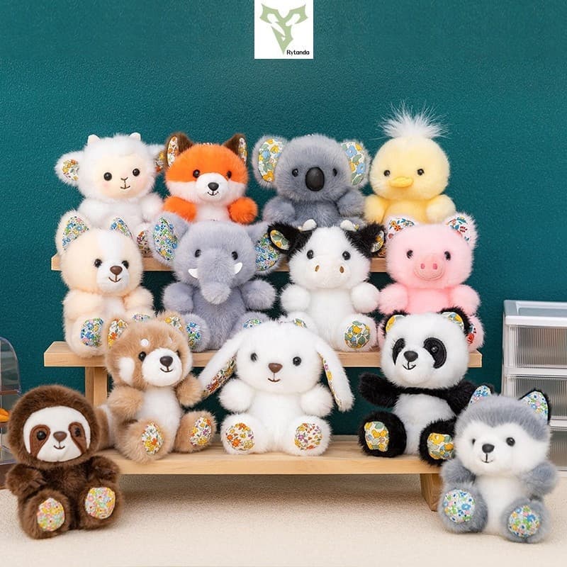 Rytanda Fox , Pato Amarelo , Guaxinim , Burro , Gato , Esquilo , Elefante , Schnauzer , Panda , Leão , Vaca , Koala , Br