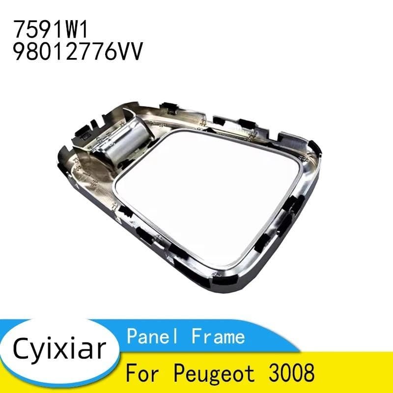 7591W1 98012776console De Piso Dianteiro Vv-ASHTRAY Para Peugeot 3008 Alavanca De Câmbio Moldura Do Painel De Mudança De