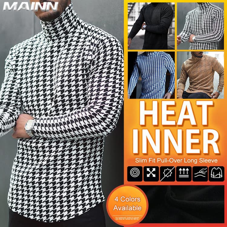 [Estilo Atemporal] Suéter de manga comprida com modelagem justa Roupa/Camiseta de Manga Longa
