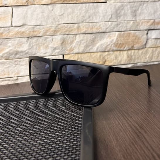 OFERTA Óculos Masculino Quadrado Premium Lente Preta Estilo Urbano Retrô ACABAMENTO CLASS A PÇS D/1º LINHA