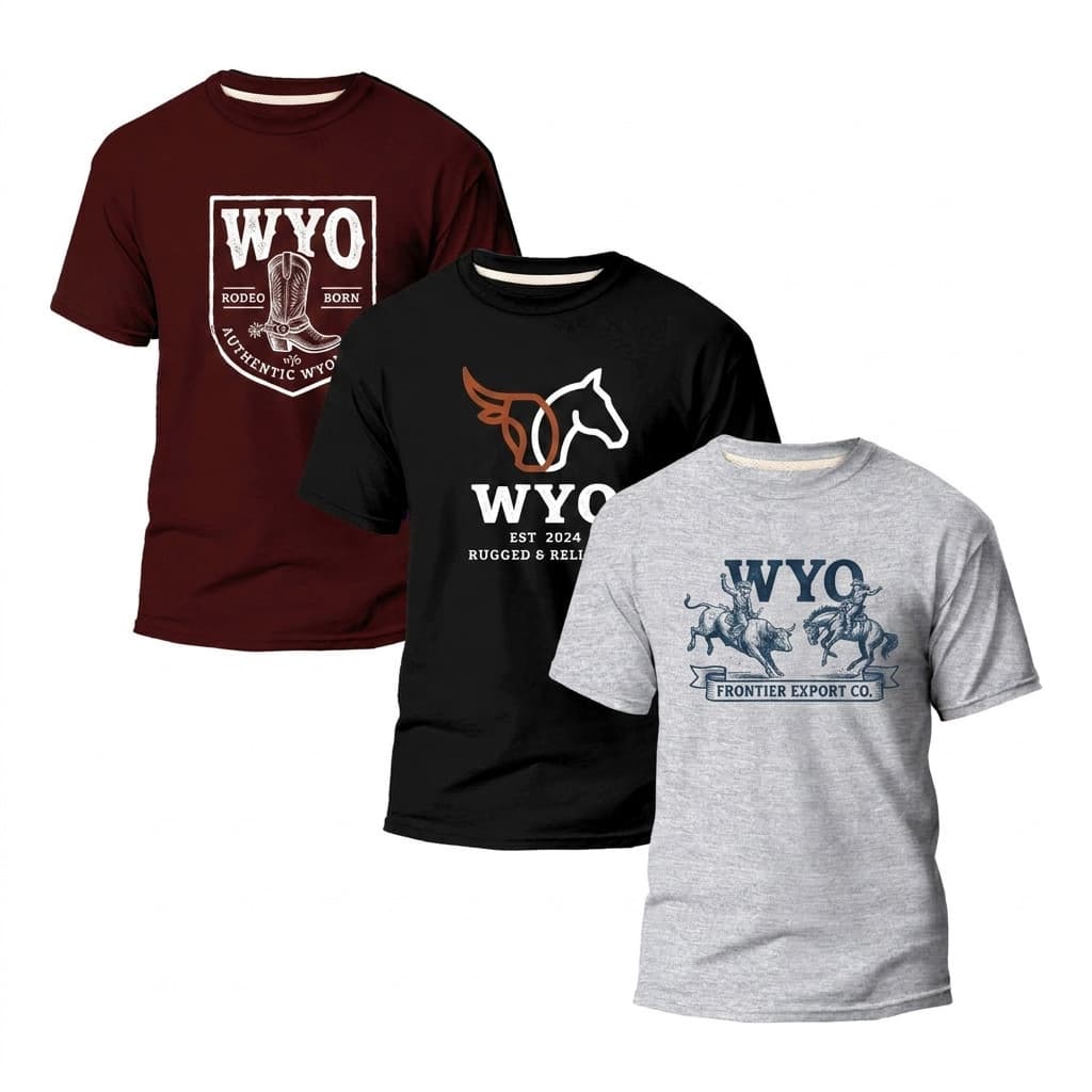 Kit 3 Camisas Texas Masculina Variáveis Country Rodeio Wyo