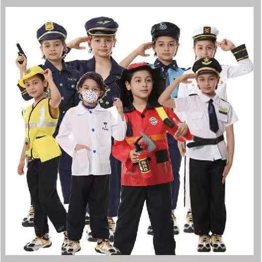 Fantasia de Policial Infantil para Halloween, Fantasia para Jogo de Role-Playing, Fantasia para Apresentação, Roupa para