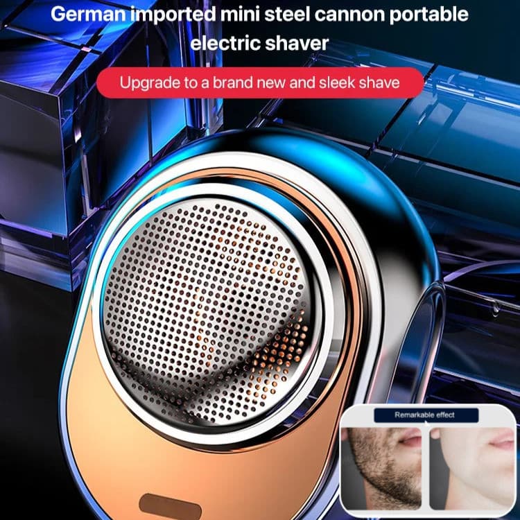 【Fácil de Transportar】German import electric shaver with USB charging durable and perfect for travel/Barbeador portátil/