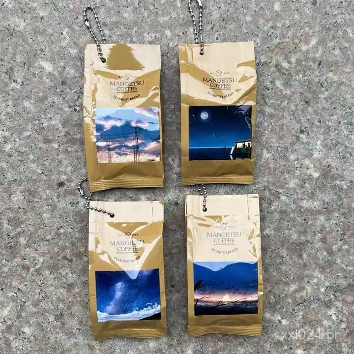 Produtos autênticos soltos: Full Moon Coffee Shop MANGETSU COFF modelo de brinquedo alimentar em cápsula OXPK