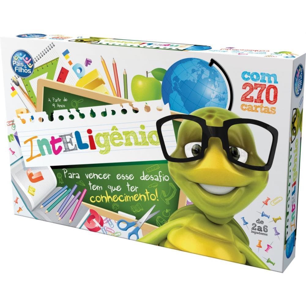 Jogo de Tabuleiro Inteligenio C/270 Cartas