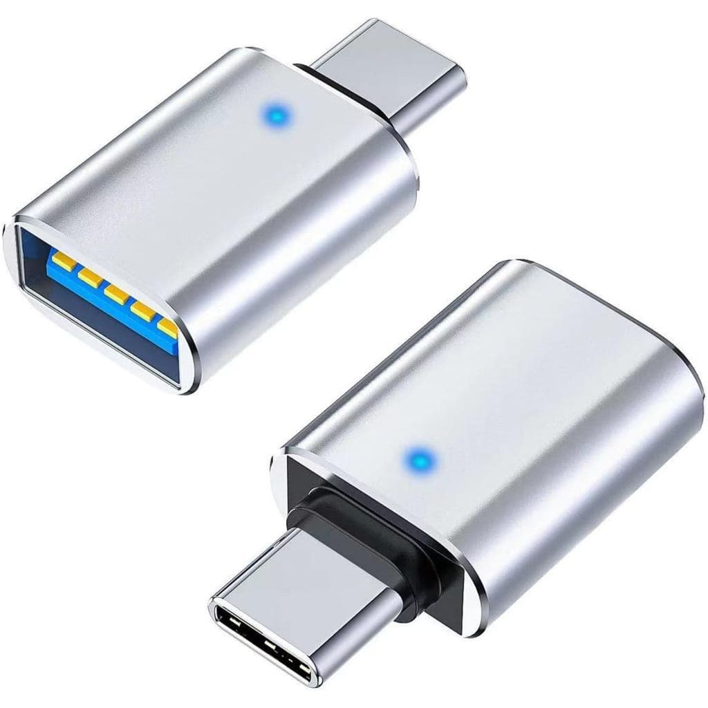 2 adaptadores USB para USB3.0, adaptadores USB para USB, adaptadores USB para carregamento e transmissão de dados via Ty