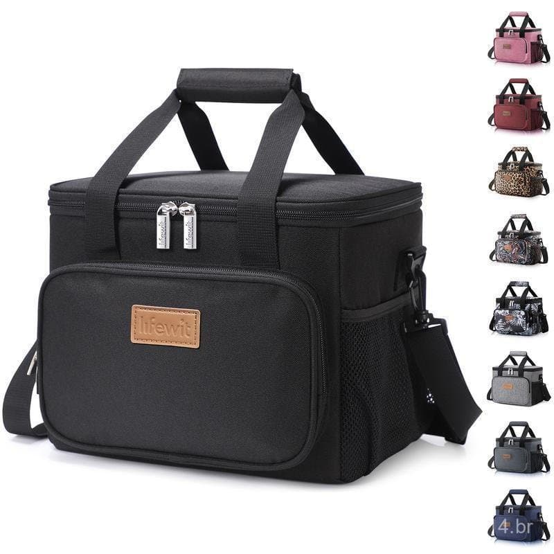 Bolsa Térmica Grande Lifewit para Almoço, Caixa Térmica Isolada, Bolsa de Resfriamento para Adultos, Homens e Mulheres,
