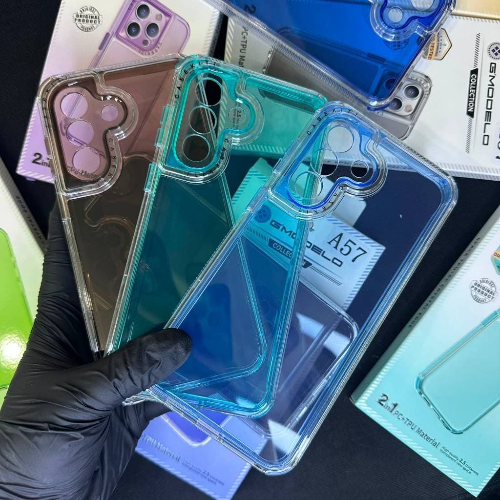 Capa para Samsung Galaxy A57 + Pelicula 3D ou Somente capinha Space 3 Anti impacto