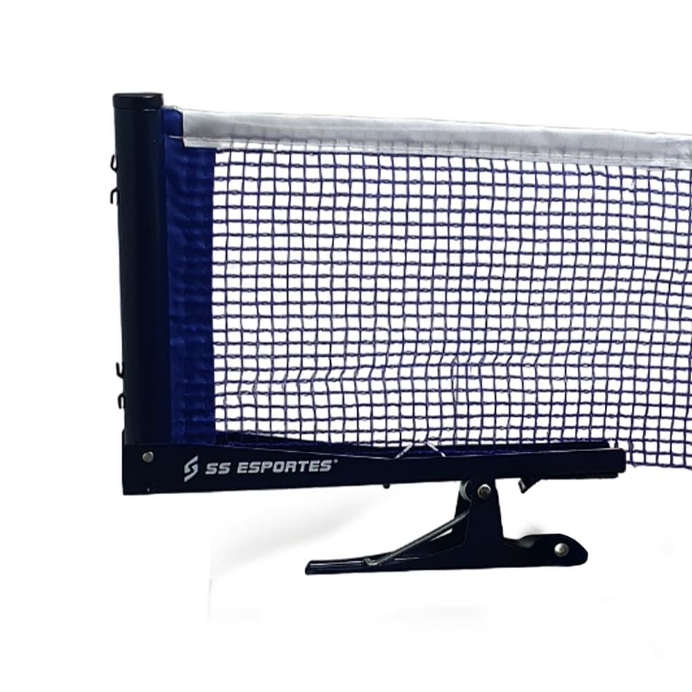 Rede de Tênis de Mesa em Nylon com Suporte Alicate e Régua - SS ESPORTES