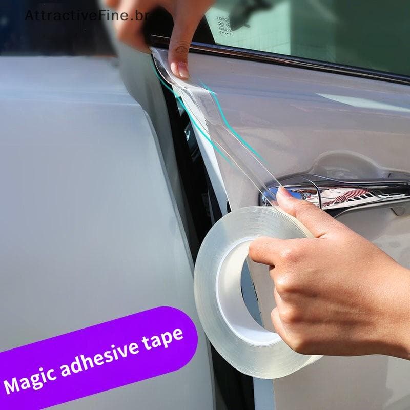ATBR Película Protetora Transparente Para Borda De Porta De Carro , Fita Nano Anti-Arranhões Soleira-Malas , De .