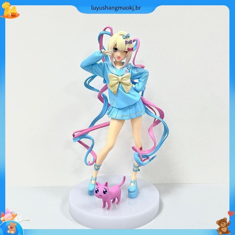 Anchor Girl Super Cute Angel Molho Super Sky Molho Doce Figura Anime Modelo Pronto Estoque