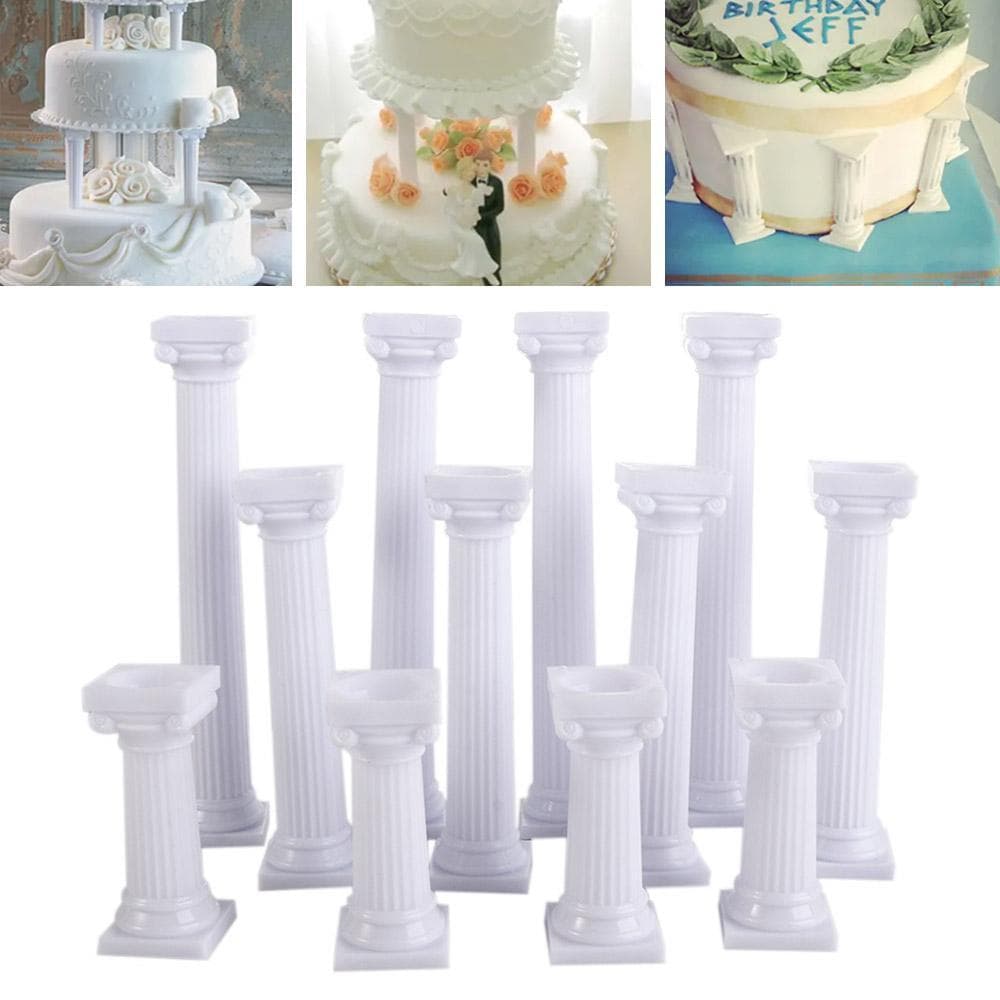 LILYES Suportes Em Camadas DIY Suporte Rod Display Separador De Bolos De Casamento