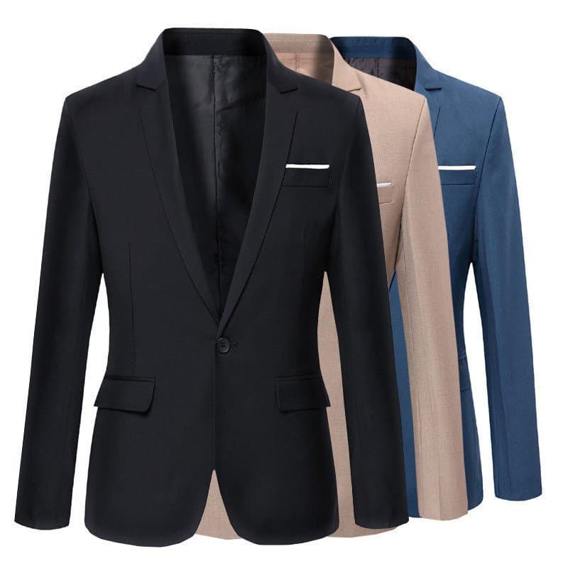 Blazer Slim Fit Masculino, Jaqueta Casual Moderna 5231 A43Q 123 WRXJ