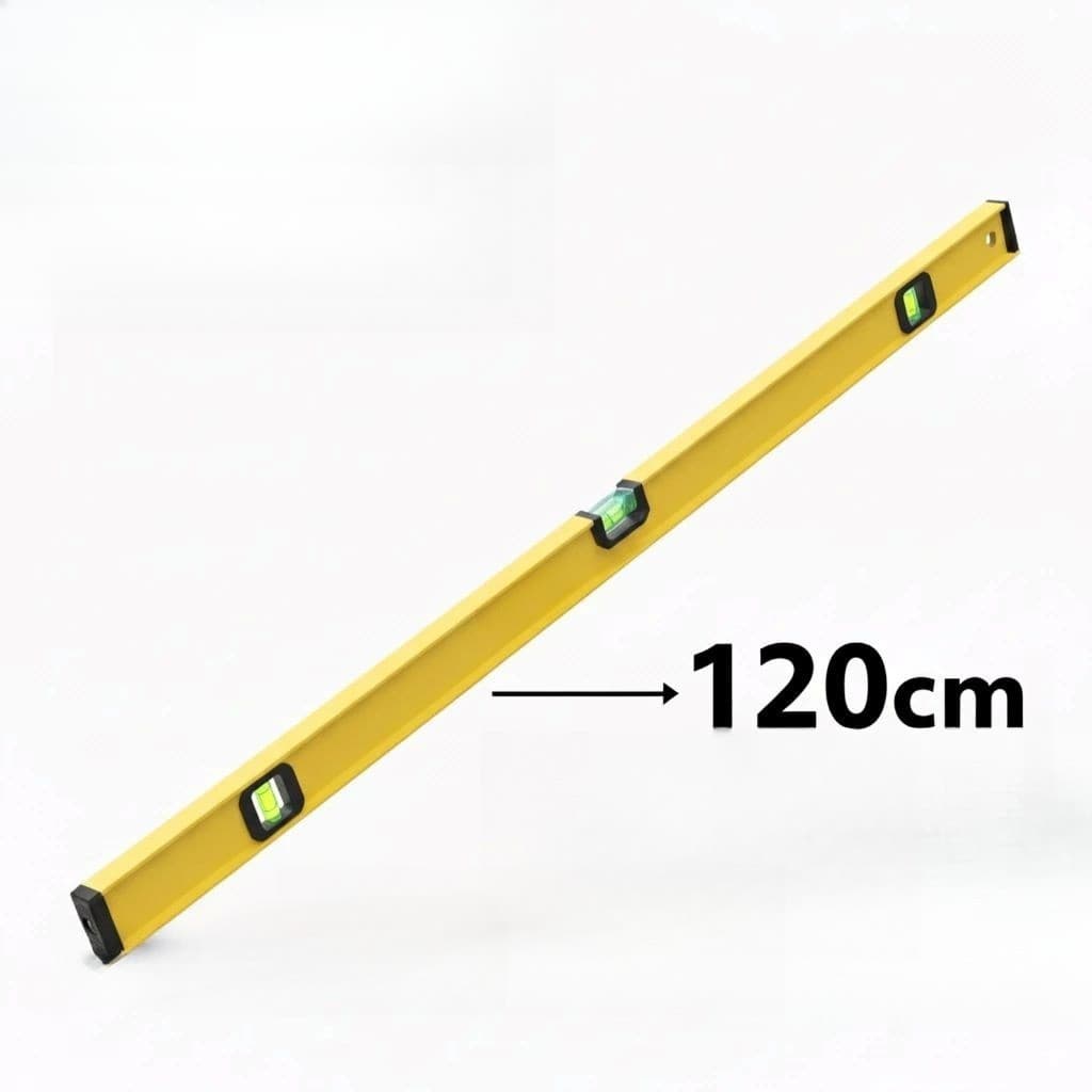 Nível de Manual 1200 mm 3 bolhas com base magnética - BOM-6531