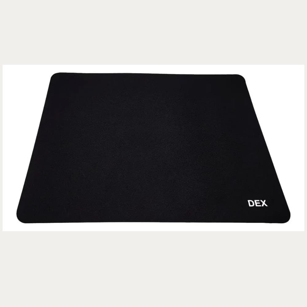 Mouse Pad Slim Tecido Emborrachado Antiderrapante 18x22 cm Preto