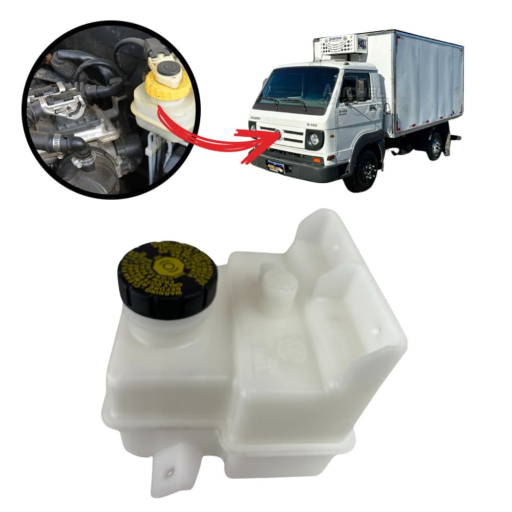 Reservatório Fluido Freio com Tampa e Sensor Delivery 5.140 8.150 5140EOD VCRS01190