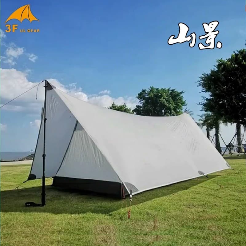 Sanfeng Out Mountain View dossel barraca de acampamento Ultra-leve multifuncional tenda protetor solar à prova de intemp