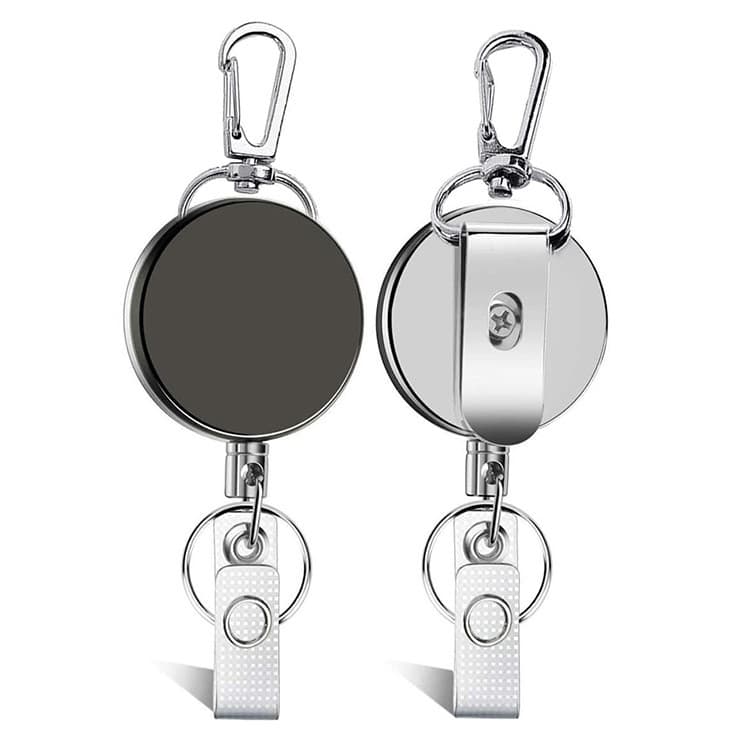 [Estoque pronto] Venda quente Estoque pronto 4 cm Semi-Metal retrátil fácil de puxar fivela cinta fivela de cachorro ABS