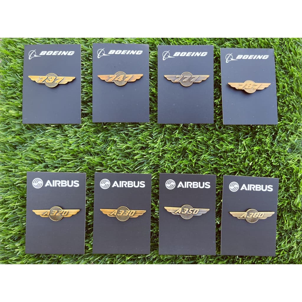 BEOING Boeing 787AIRBUS Airbus 380 Retro Emblema Emblema Uniforme de Ar Crachá de Bagagem