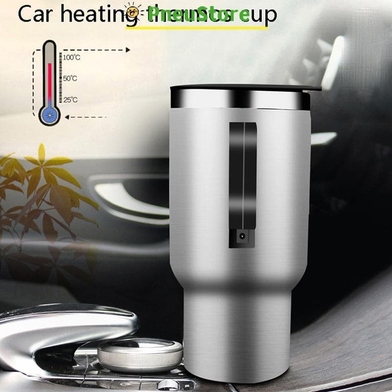 haostone 12V 450ml Copo De Aquecimento De Veículo De Aço Inoxidável Elétrico Chaleira De Carro Caneca Aquecida De Café U