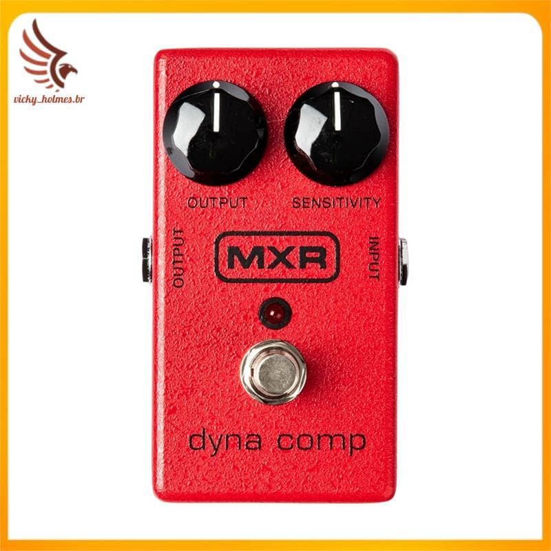 [vicky_holmes.br] Pedal De Efeitos EQ Para Unidade De Compressão Dinâmica De Guitarra Elétrica M102 Dyna Compressor Stom