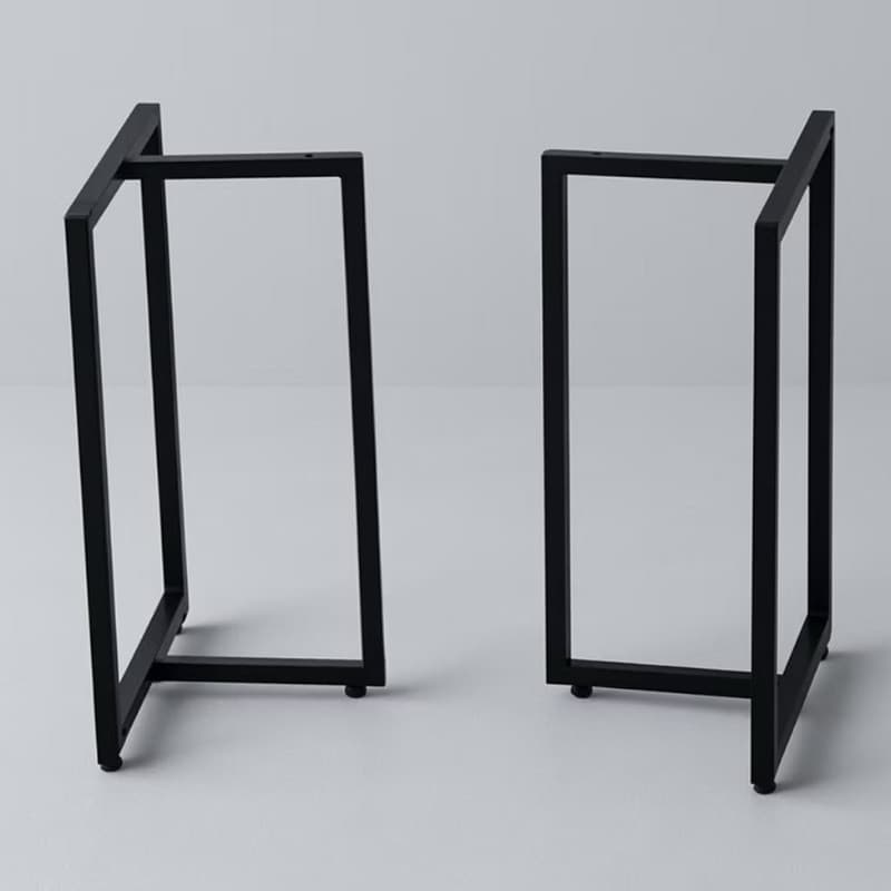 Base Industrial Luxo para Mesa 75x60 Aço Reforçado