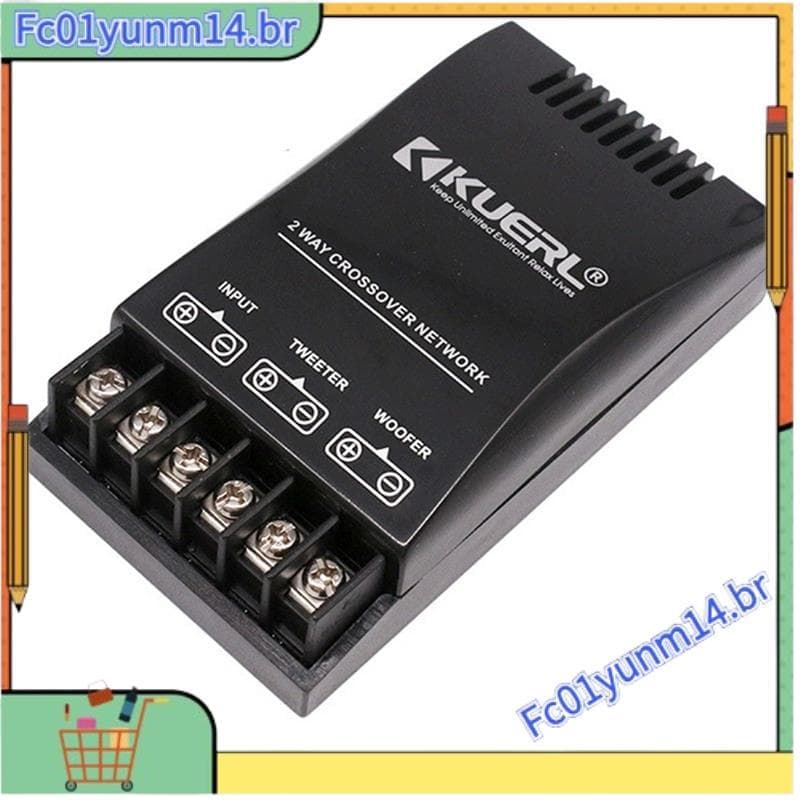 Divisor De Frequência Crossover De Áudio Automático , Alto-Falante Para Carro , 2 Vias , Alta Baixa , Acessórios Modific