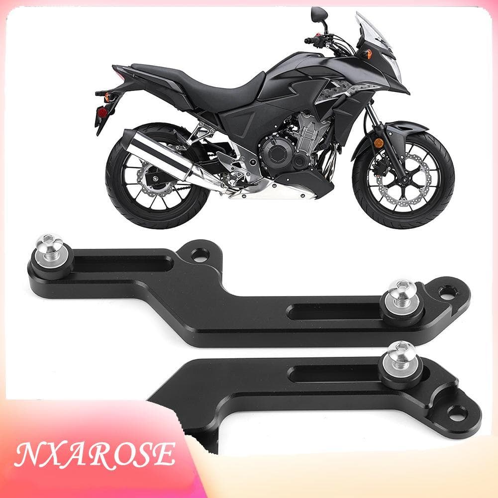 Nxarose Acouto para ajustadores de motocicleta cb500x, kit de suporte de para-brisas cb500x 2013-2016, liga de alumínio