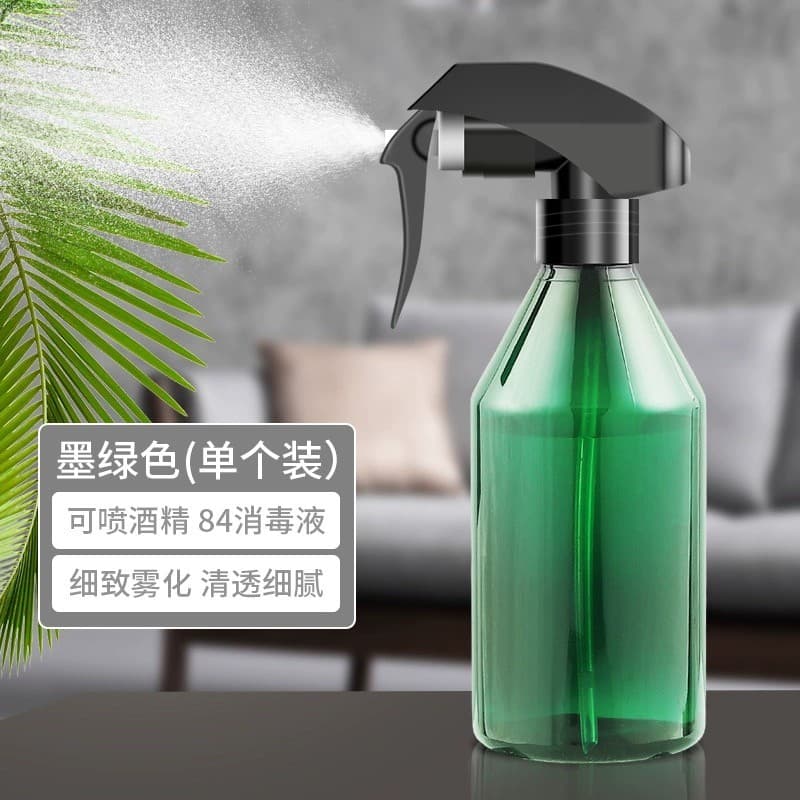 Tatuagem especial plástico rega pode espirulina garrafa azul sabão verde garrafa de algas verdes garrafa de álcool equip