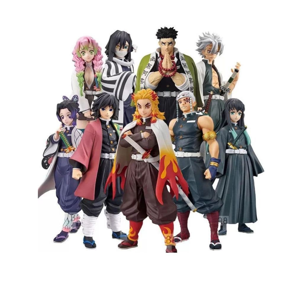 Demon Slayer Pilares  Action Figure Hashira Kimestsu Yaiba