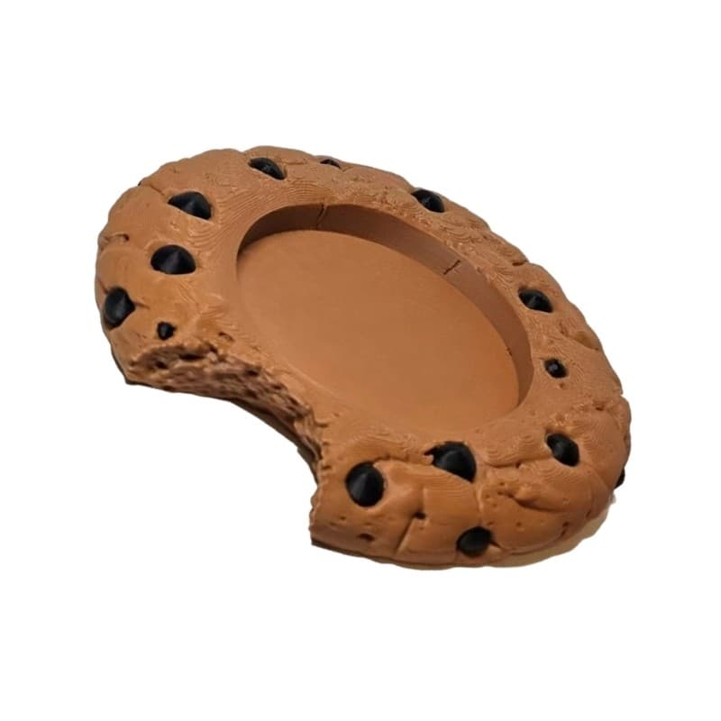 yu Almofada Redonda Para Bebidas , Com Detalhes De Aparência De Biscoito , Acessório De Mesa De Plástico Centro , Espaço