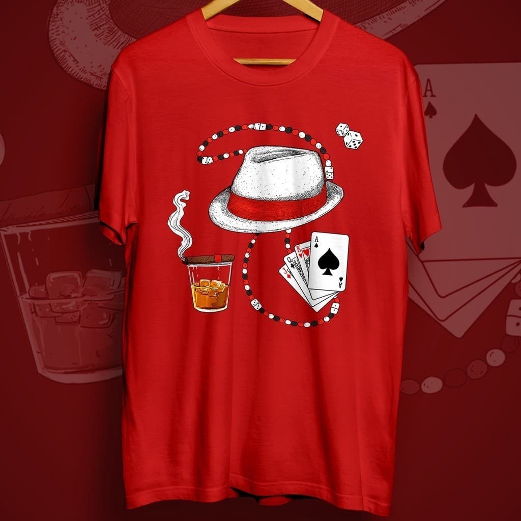 Camiseta Religiosa Umbanda Malandros Zé Pilintra Algodão Premium 30.1 Penteado 043