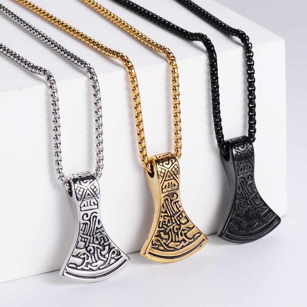 Pingente de Martelo de Thor Viking para Homens, Joia Elegante para Festas