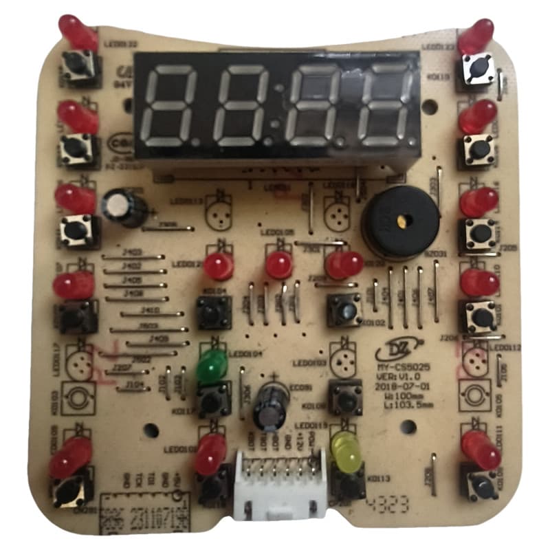 Acessórios para panela de pressão elétrica MY-CS5025 Placa de exibição Placa de botão Placa de luz Peças de desmontagem