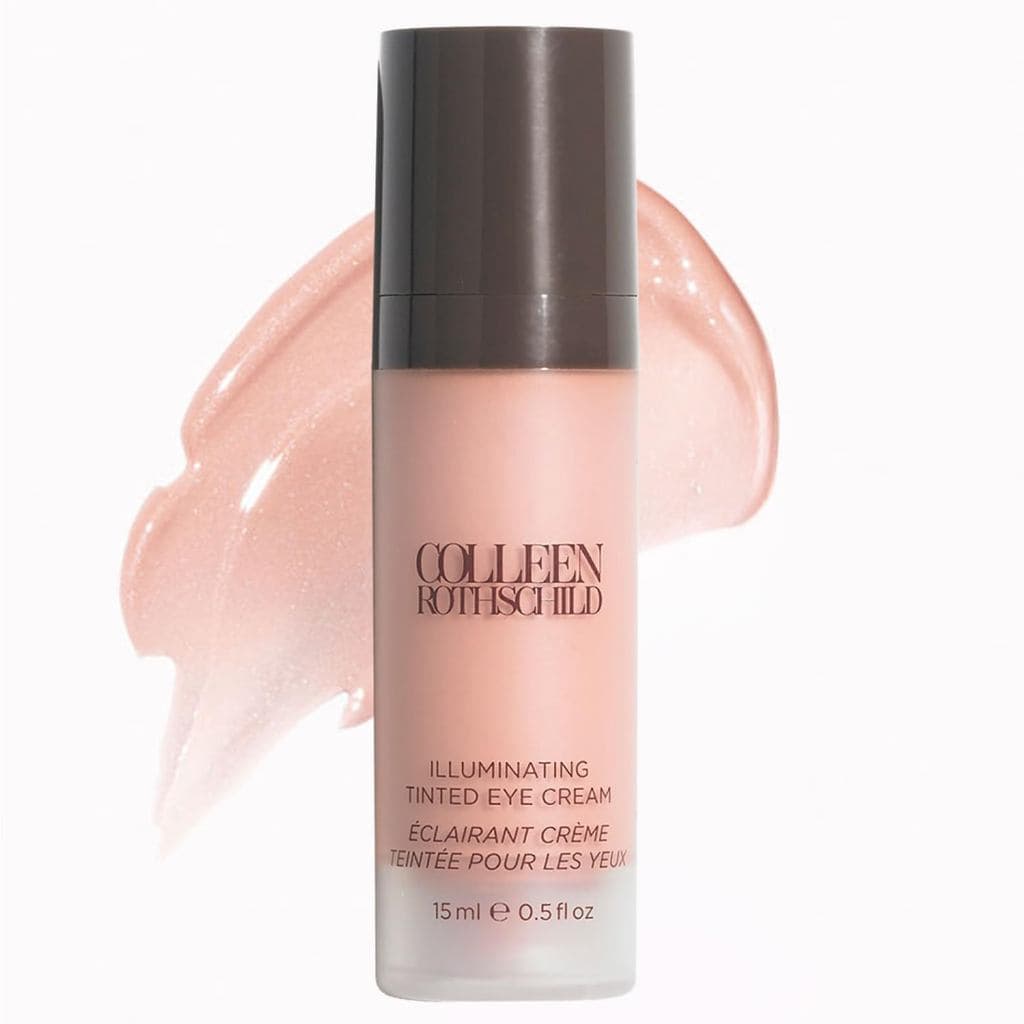 Creme Para Os Olhos Colorido Iluminador Colleen Rothschild-Tratamento De Brilho Instantâneo Sob Olheiras Com Ácido Hialu