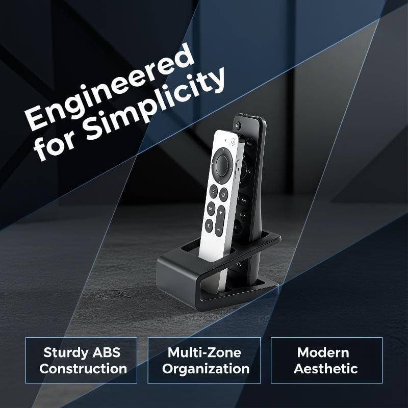 Piqning Prático 2 Slots Suporte De Armazenamento Controle Remoto Desktop Organizador Economia Espaço Para Casa Escritóri