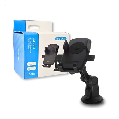 SUPORTE UNIVERSAL DE CELULAR IT-BLUE PARA CARRO LE-028