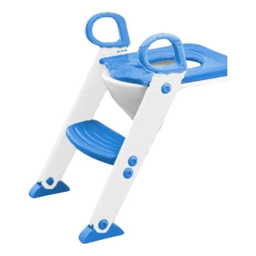 Assento Redutor Infantil Com Escada - Azul Azul-celestE