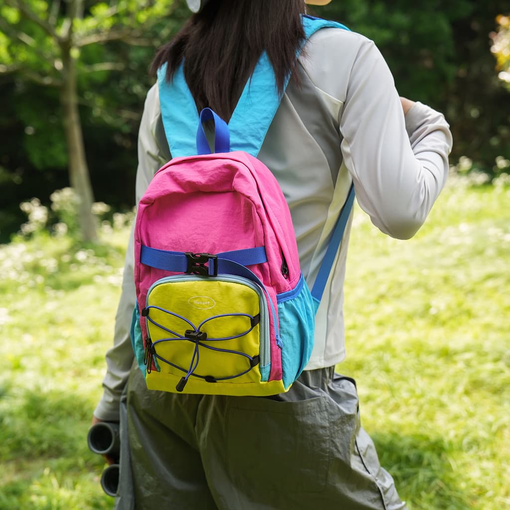 2026 dopamina esportes ao ar livre contraste cor mochila feminina leve ciclismo lazer mochila viagem escalada de montanh