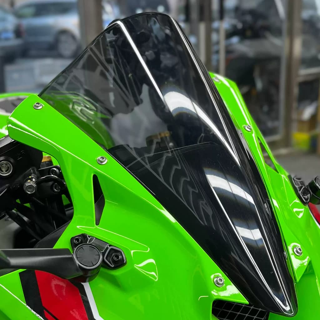 [NWE] Kawasaki ZX-4R ZX-4RR Viseira de Carenagem, Viseira de Para-brisa, Carenagem, Para-brisa Alto Competitivo